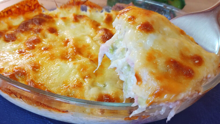 Receita de Repolho Cremoso Gratinado com Creme de Milho