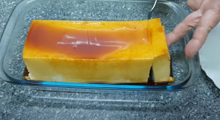 Pudim na caixa de leite, sem forno e sem banho-maria